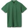 Рубашка поло мужская Sol's Spring 210, темно-зеленая, размер S