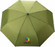 Автоматический зонт Impact из RPET AWARE™ с бамбуковой рукояткой, d94 см