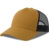 Бейсболка Atlantis RAPPER COTTON-S, 5 клиньев, пластиковая застёжка, 280, горчичный, размер 58 см
