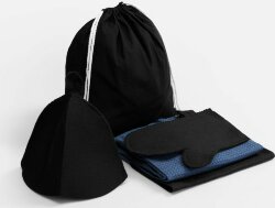 Банный набор Heat Therapy ver.2, мужской, темно-синий