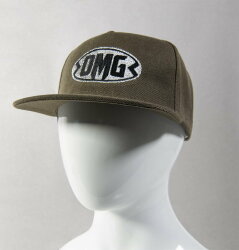 Бейсболка SNAP FIVE, 5 клиньев, пластиковая застежка, зеленый камуфляж