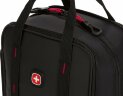 Термосумка для ланча SWISSGEAR, прорезиненный полиэстер 600D, 23х15х10 см, 3.5 л, черный/красный