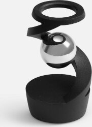 Настольный антистресс Molti Mindflow, черный с серебристым