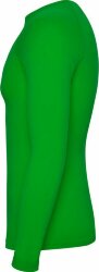 Футболка Roly Prime мужская с длинным рукавом, папоротниковый, размер XL-2XL