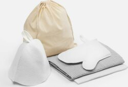 Банный набор Heat Therapy ver.2, женский, светло-серый