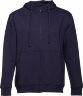 Толстовка мужская с капюшоном на молнии TH Clothes AMSTERDAM 320, темно-синий, 4XL