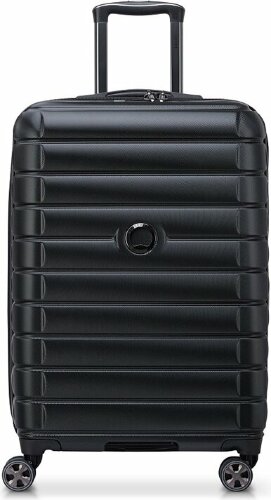Чемодан 4-х колесный DELSEY, SHADOW 5.0, 80л, черный