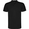 Рубашка поло Roly Monzha мужская, черный, размер S (46)