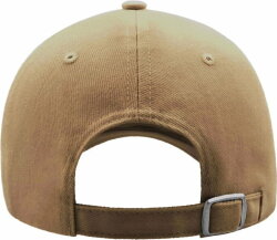 Бейсболка LIBERTY SANDWICH, 6 клиньев, сэндвич, металлическая застежка, хаки, универсальный