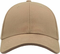 Бейсболка LIBERTY SANDWICH, 6 клиньев, сэндвич, металлическая застежка, хаки, универсальный