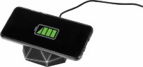 Док-станция Xoopar Geo Dock с быстрой беспроводной зарядкой, черный с белой подсветкой