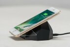Док-станция Xoopar Geo Dock с быстрой беспроводной зарядкой, черный с белой подсветкой