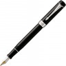 Перьевая ручка Parker Duofold Classic Black CT Centennial Fountain Pen, перо: F, цвет чернил: black, в подарочной упаковке