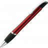  Ручка шариковая металлическая UMA OPERA, синий, 1мм, красный