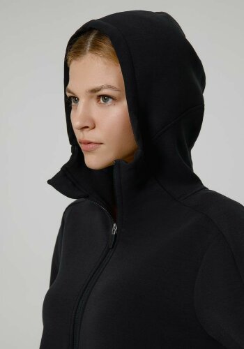 Куртка с капюшоном унисекс Begi, черная, XXL
