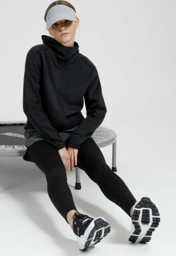 Куртка с капюшоном унисекс Begi, черная, XXL