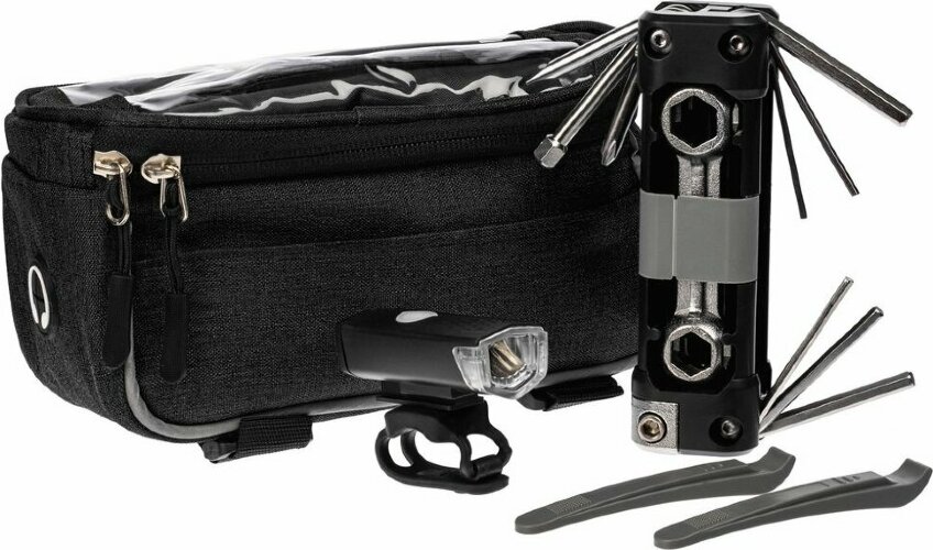 Набор велосипедиста BikeKit, большой, черный