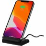 Беспроводное зарядное устройство с быстрой зарядкой Overtop, черное