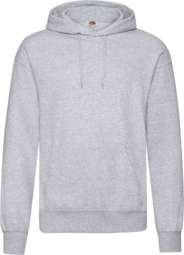 Толстовка "Classic Hooded Sweat", 80% х/б, 20% п/э, 280 г/м2, серый меланж, размер L