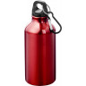 Бутылка для воды с карабином Oregon 400 мл, красный