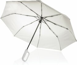 Автоматический зонт с карабином XD Collection Yara из rPET AWARE™, d54 см, бежевый