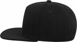 Бейсболка SNAP FIVE, 5 клиньев, пластиковая застежка, черный