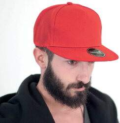 Бейсболка SNAP FIVE, 5 клиньев, пластиковая застежка, черный