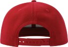 Бейсболка "SNAP BACK-S", 6 клиньев, пластиковая застежка, красный, универсальный