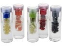 Бутылка Fruiton infuser, прозрачный/зеленый