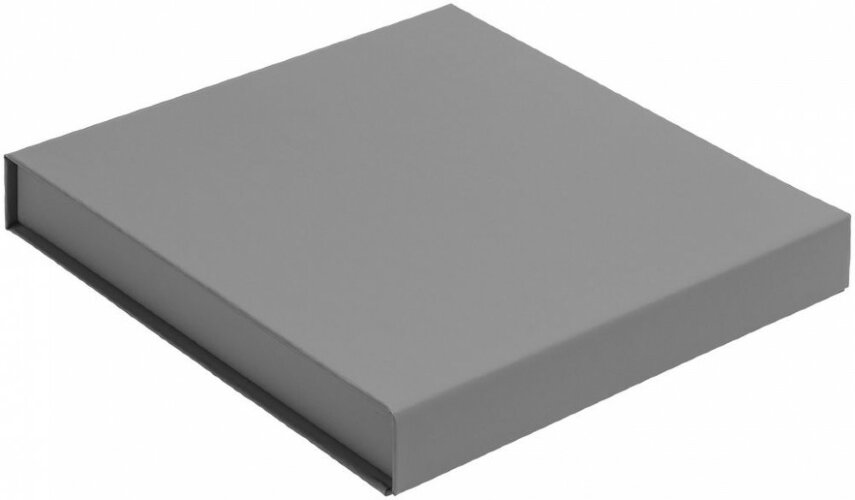 Коробка Modum с ложементом под ежедневник 13х21 см и аккумулятор, серая