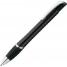  Ручка шариковая металлическая UMA OPERA, синий, 1мм, черный