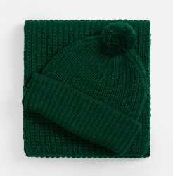 Шарф Nordkapp, темно-зеленый