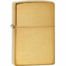 Зажигалка ZIPPO Armor™ с покрытием Brushed Brass, латунь/сталь, золотистая, матовая, 38x13x57 мм