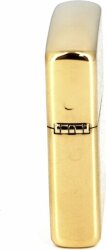 Зажигалка ZIPPO Armor™ с покрытием Brushed Brass, латунь/сталь, золотистая, матовая, 38x13x57 мм