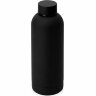 Вакуумная термобутылка Waterline Cask, soft touch, 500 мл, тубус, черный