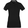 Рубашка поло женская Unit Virma Premium Lady, черная, размер S