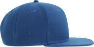 Бейсболка "SNAP BACK-S", 6 клиньев, пластиковая застежка, синий, универсальный