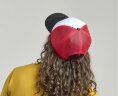 Бейсболка "RAPPER-S" 5 клиньев, пластиковая застёжка 80, белый, желтый, универсальный