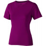 Женская футболка Elevate Nanaimo с коротким рукавом, темно-фиолетовый, размер S (42-44)
