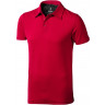 Рубашка поло Elevate Markham мужская, красный/антрацит, размер XS (46)