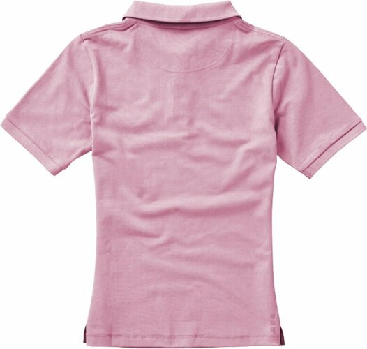 Женская футболка-поло Elevate Calgary с коротким рукавом, light pink, размер L (48-50)