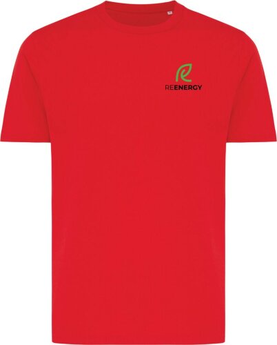 Футболка Iqoniq Brett из переработанного хлопка AWARE™, унисекс, 180 г/м2, красный, XL