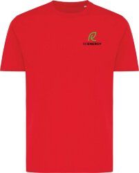 Футболка Iqoniq Brett из переработанного хлопка AWARE™, унисекс, 180 г/м2, красный, XL