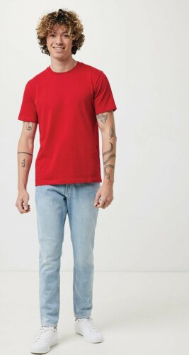 Футболка Iqoniq Brett из переработанного хлопка AWARE™, унисекс, 180 г/м2, красный, XL