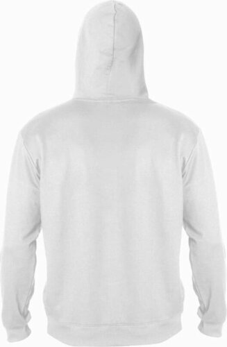 Толстовка унисекс с капюшоном SELEN 260, белый, XL