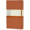 Записная книжка Moleskine Classic (в линейку) в твердой обложке, Large (13х21 см), оранжевый коралл