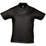Рубашка поло мужская Sol's Prescott Men 170, черная, размер S