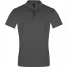 Рубашка поло мужская Sol's Perfect Men 180, темно-серая, размер XL