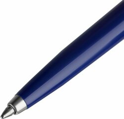 Ручка шариковая Parker Jotter Originals Navy Blue Chrome CT, темно-синяя