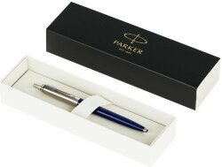 Ручка шариковая Parker Jotter Originals Navy Blue Chrome CT, темно-синяя